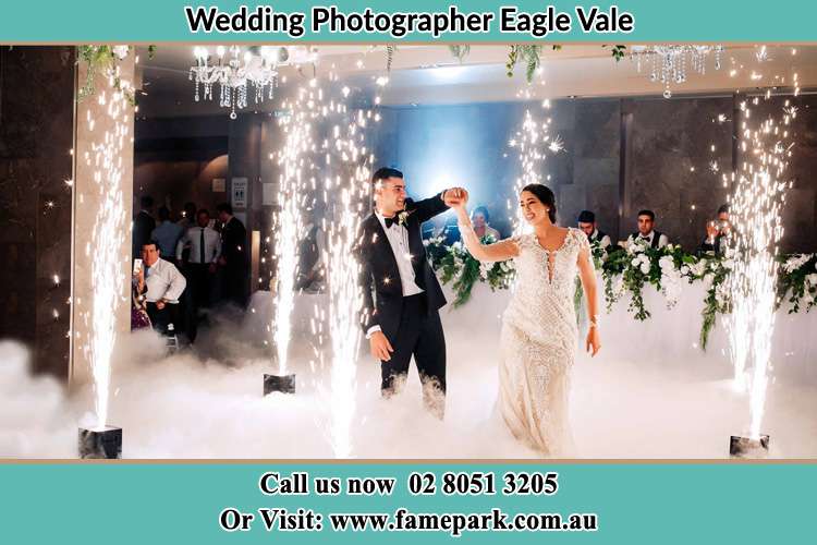 Photo of the Groom and the Bride dancing on the dance floor Eagle Vale NSW 2558