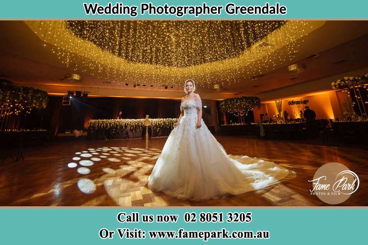 Photo of the Bride on the dance floor Greendale NSW 2745