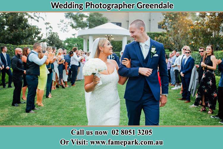 Photo of the Groom and the Bride looking each other Greendale NSW 2745