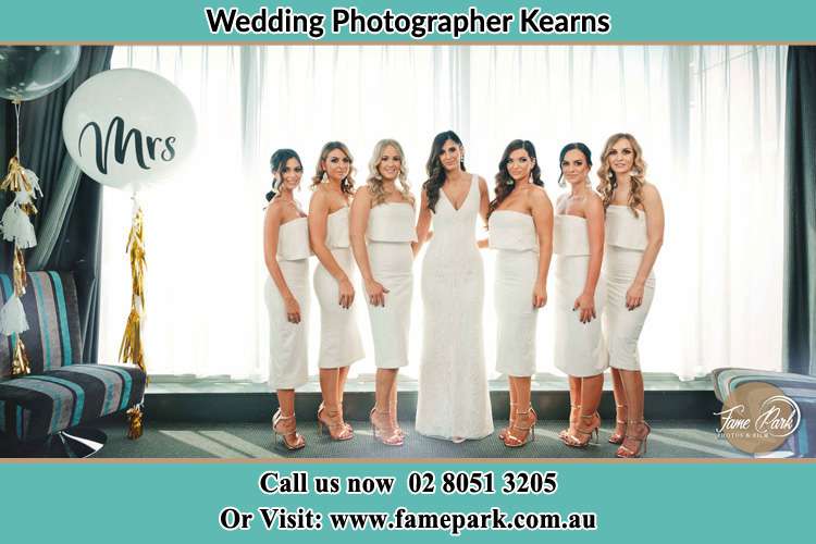 Photo of the Bride and the bridesmaids Kearns NSW 2558