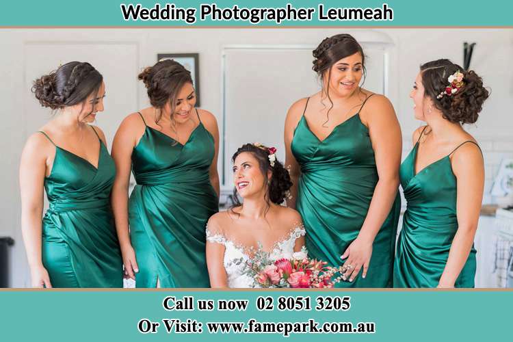 Photo of the Bride and the bridesmaids Leumeah NSW 2560