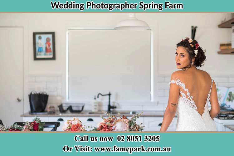 Photo of the Bride Spring Farm NSW 2570